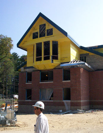 Stucco Above Brick